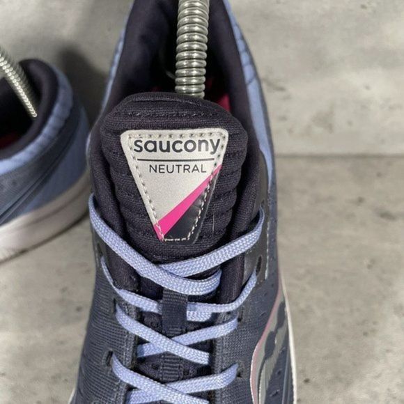 Saucony Womens‎ Kinvara 11 Blue Running Shoes Sneakers Size 5.5 ~ SK162424 EUC - Picture 2 of 7